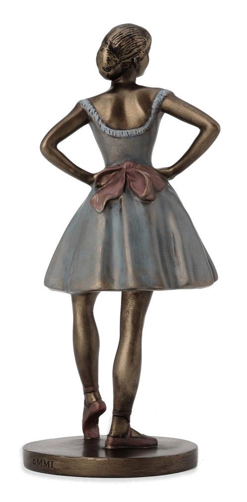 Rose Ballerina Dancer Wearing Dress and Bow from Rose et Vert 1894 By Degas 8H - Museumize.com