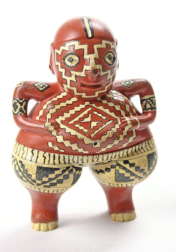 Chupicuaro Central America Earth Goddess Fertility Statue 5.5H - Museumize.com