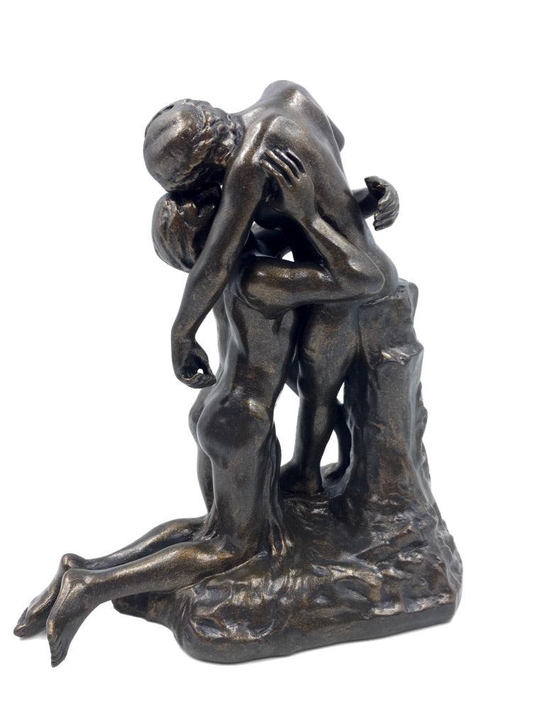 Sakountala Abandonment Forgiveness Lovers Statue by Camille Claudel 7.25H - Museumize.com