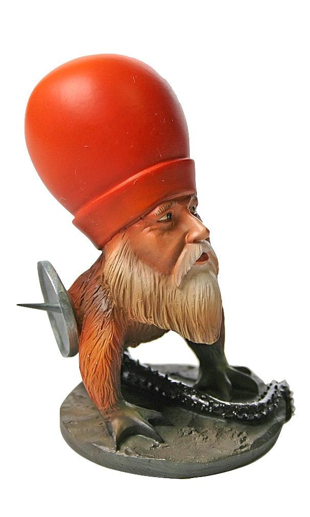 Freak with Beard Tail and Tacks Statue by Hieronymus Bosch 4H - Museumize.com