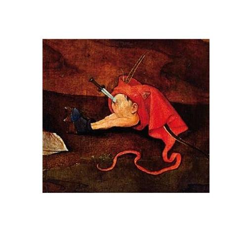 Fat Belly Monster with Dagger Fantasy Figurine by Hieronymus Bosch Parastone 4L - Museumize.com