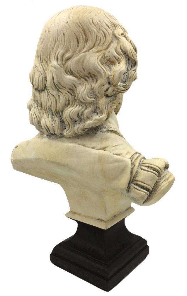 William Shakespeare The Bard Poet Portrait Bust 12.3H - Museumize.com