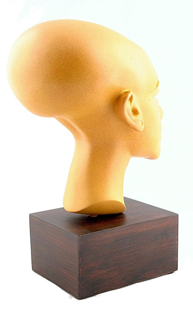 Amarna Egyptian Princess Head Statue Replica 10.4H - Museumize.com