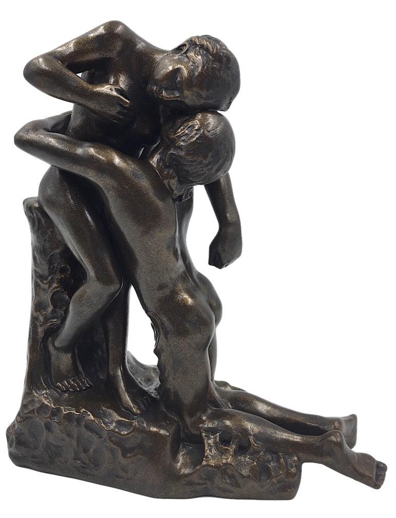 Sakountala Abandonment Forgiveness Lovers Statue by Camille Claudel 7.25H - Museumize.com