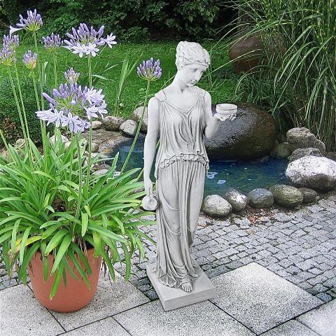 Hebe the Cupbearer Greek Goddess of Youth Garden Statue 32H - Museumize.com