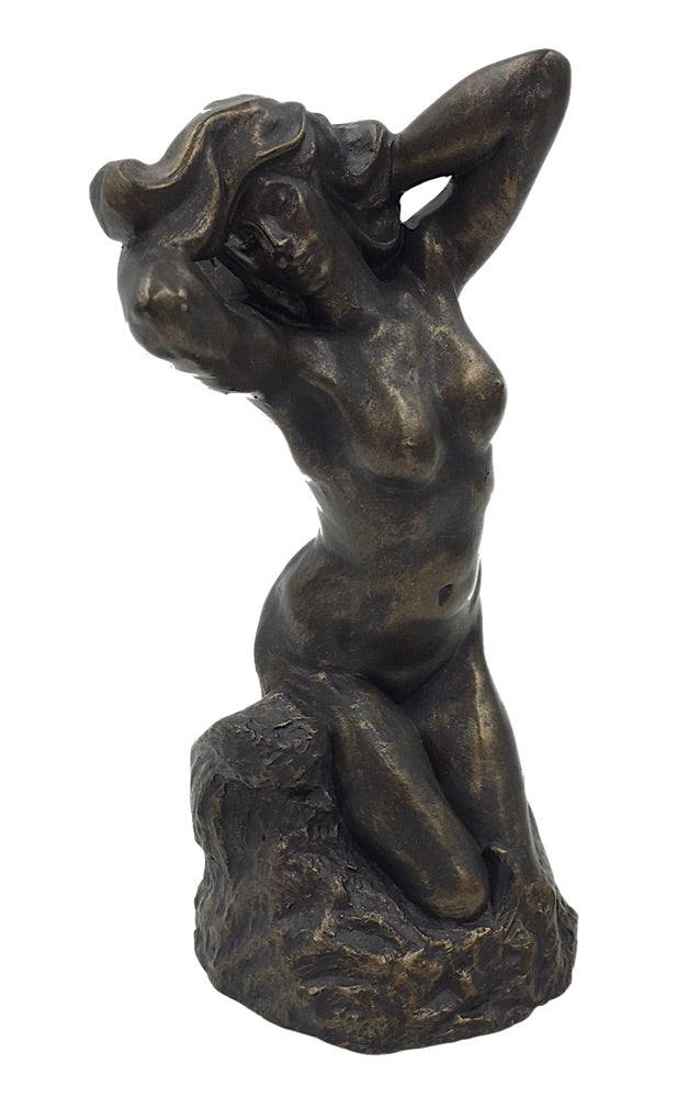 Toilette De Venus Statue The Bather Woman Statue Bronze Finish by Auguste Rodin