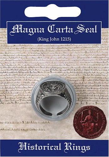 Magna Carta Seal Ring Replica for Historic Costume Unisex - Museumize.com