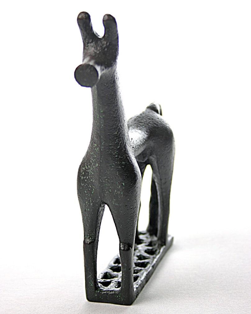 Greek Horse Geometric Abstract Small Statue 8th Century BC 6.5H - Museumize.com