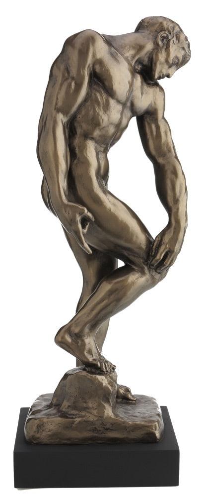 Biblical Adam from Gates of Hell Statue by Rodin 18H - Museumize.com