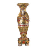 Egyptian Urn Statue Temple of Luxor Grand Scale Color 60.5H