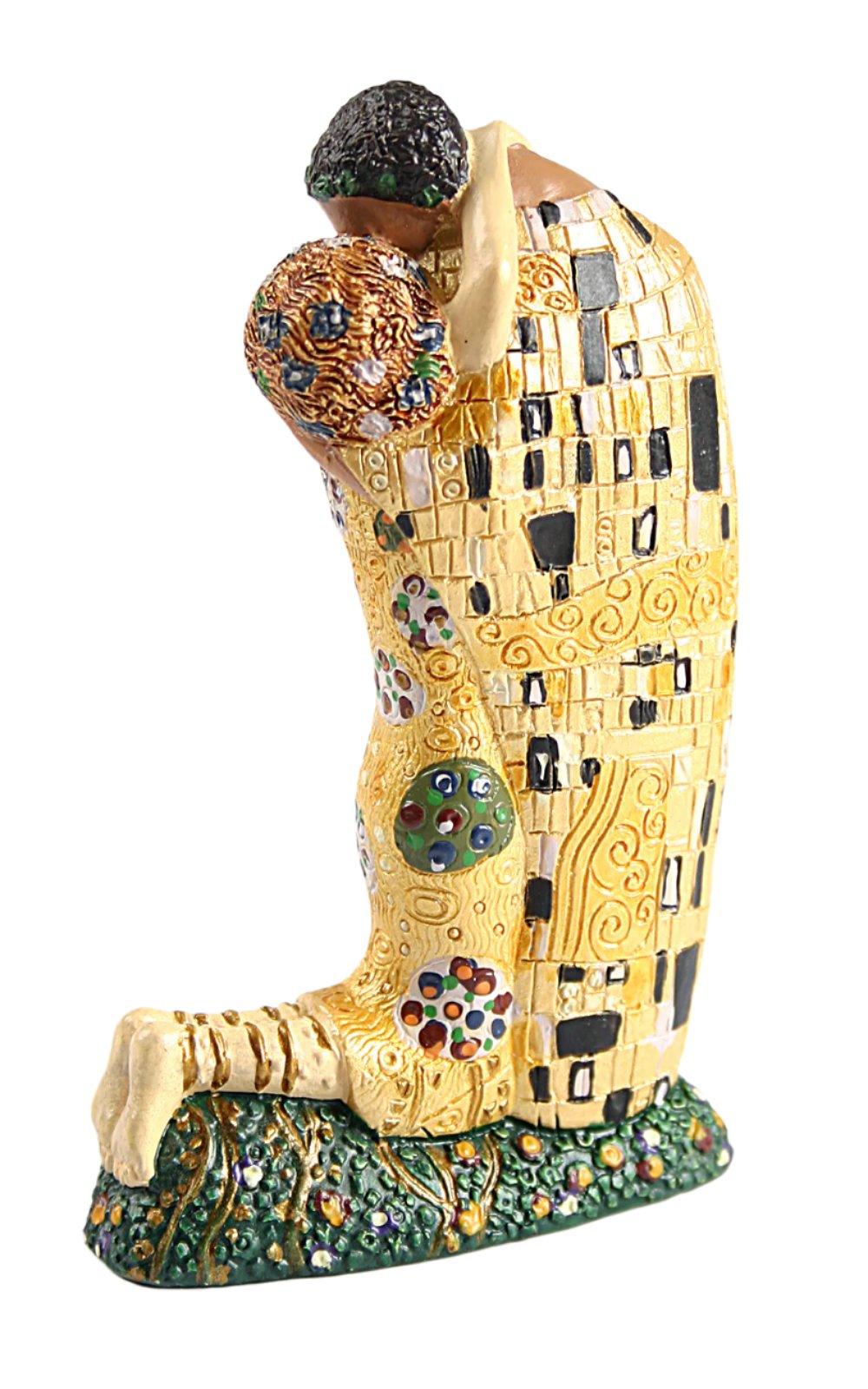 Pocket Art Klimt The Kiss Miniature Statue Figurine 3.75H - Museumize.com