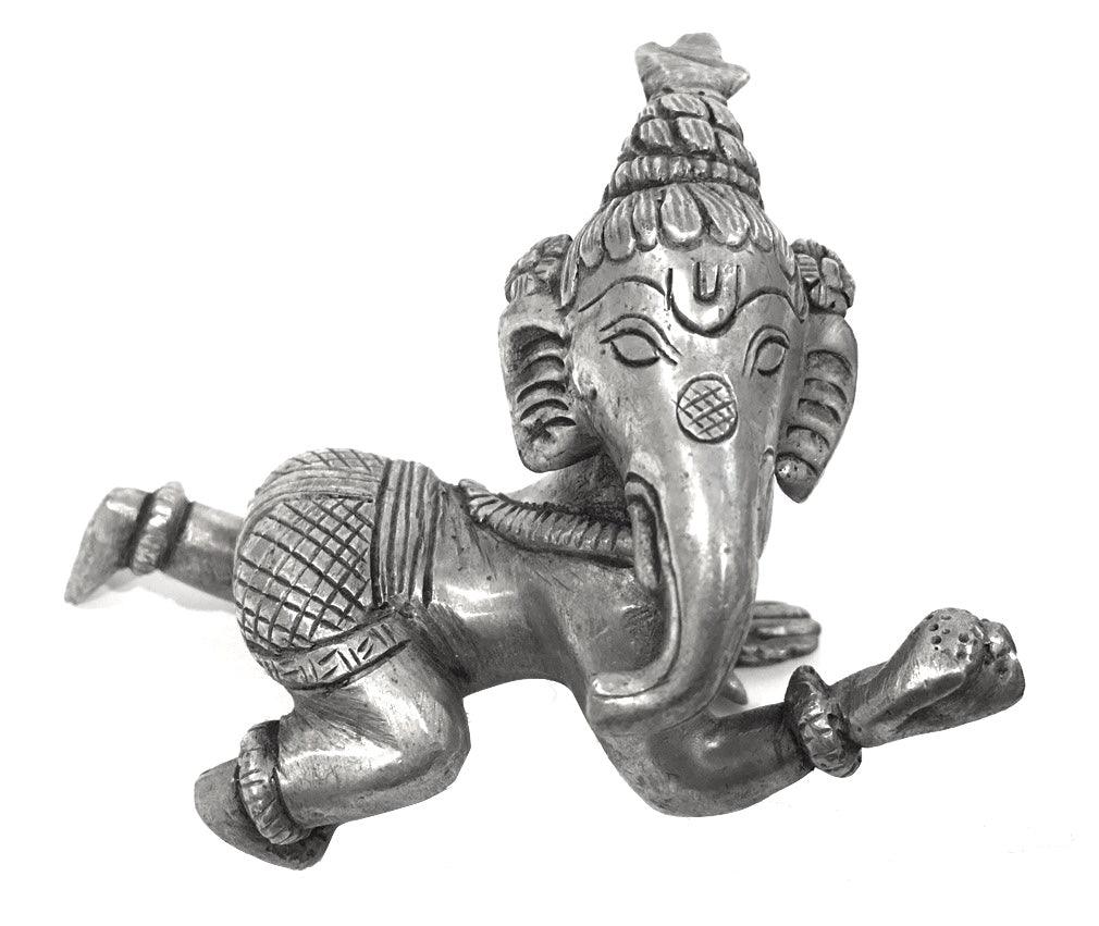 Ganesh Crawling Statue: A Symbol of Innocence and Wisdom - Museumize.com