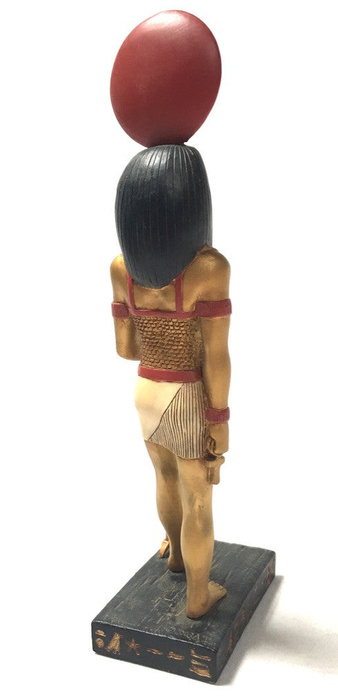 Museumize:Horus as Egyptian Sun God Ra-Harakti Statue 10H and 14.5H