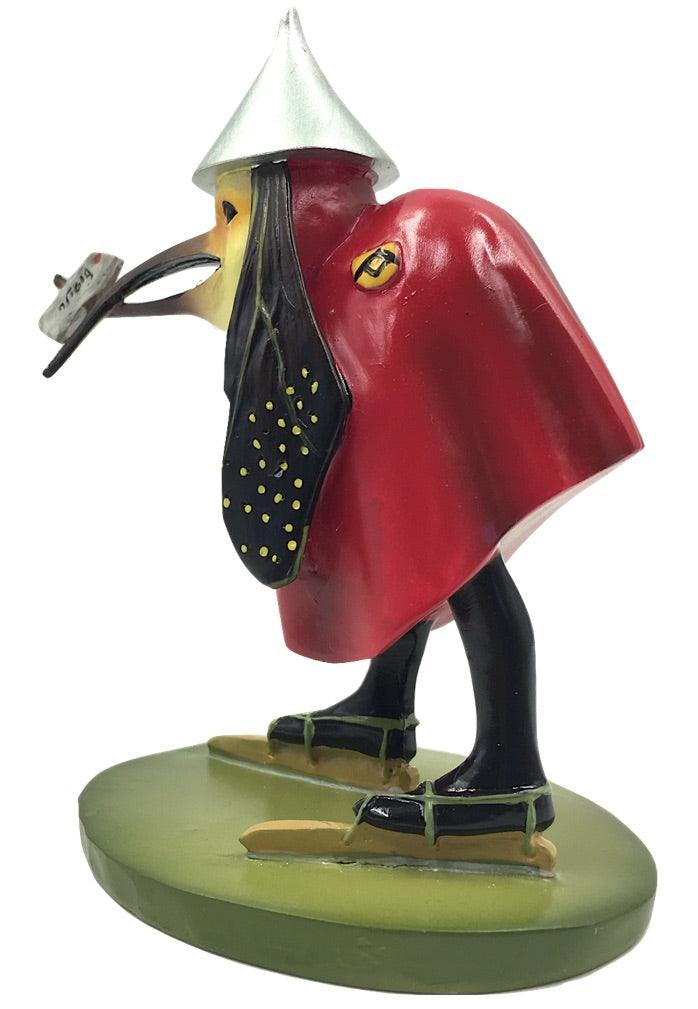 Bird with Letter Wearing Skates by Hieronymus Bosch Figurine from Temptation of St Anthony, Assorted Sizes - Museumize.com