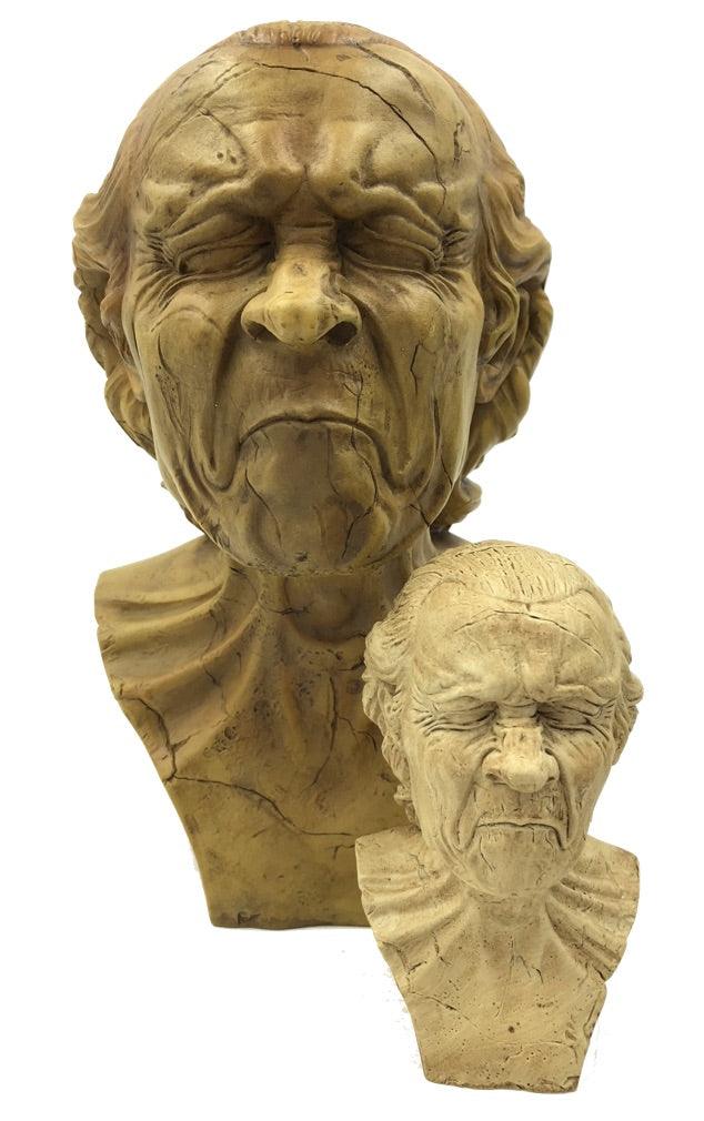 Vexed Man with Sour Expression Caricature Study Statue by Messerschmidt, Assorted Sizes - Museumize.com