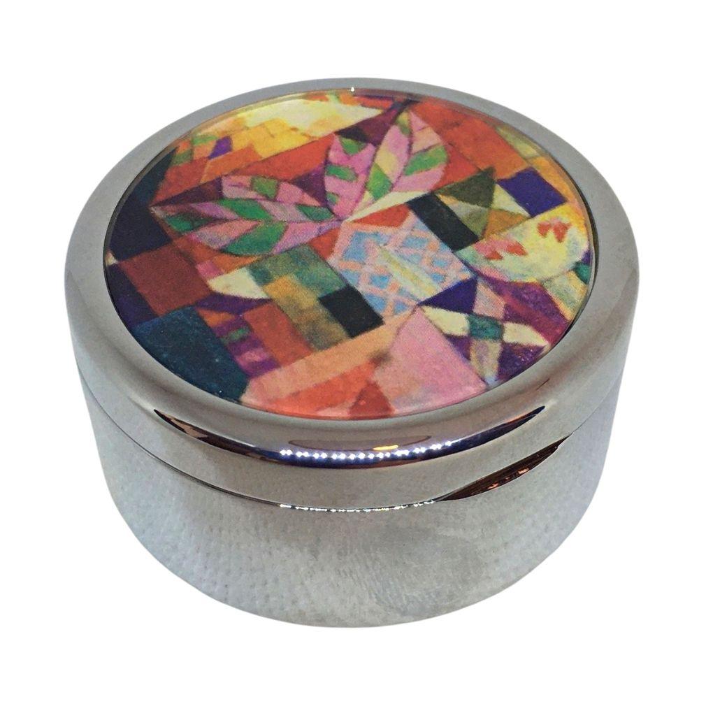 Klee Color Modern Art Pill or Trinket Box Purse Accessory by Famous Artist 2W - Museumize.com