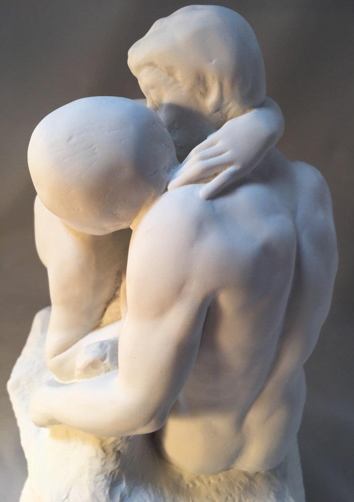 The Kiss Statue Lovers Kissing by Auguste Rodin, Assorted Sizes - Museumize.com