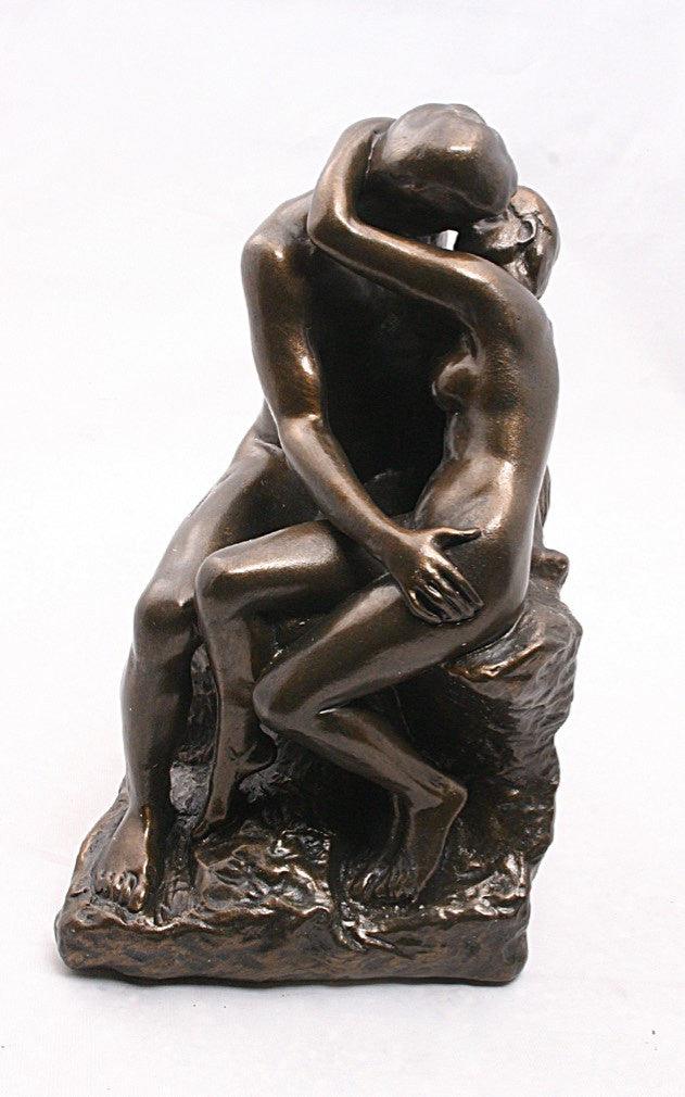 The Kiss Man and Woman Embrace Lovers United Forever in Eternal Kiss by Rodin, Assorted Sizes - Museumize.com