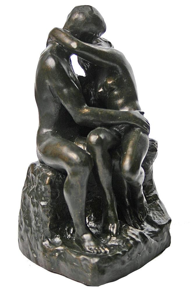 The Kiss Man and Woman Embrace Lovers United Forever in Eternal Kiss by Rodin, Assorted Sizes - Museumize.com