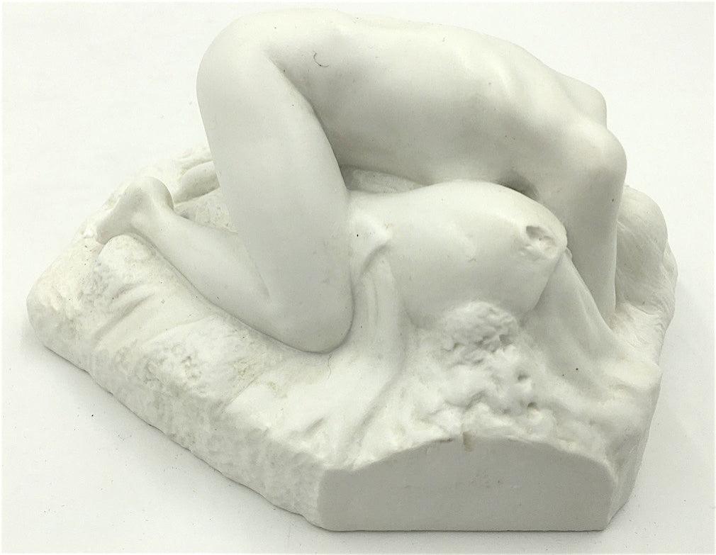 La Danaide Nude Curled on a Rock Statue by Rodin 5.5L - Museumize.com