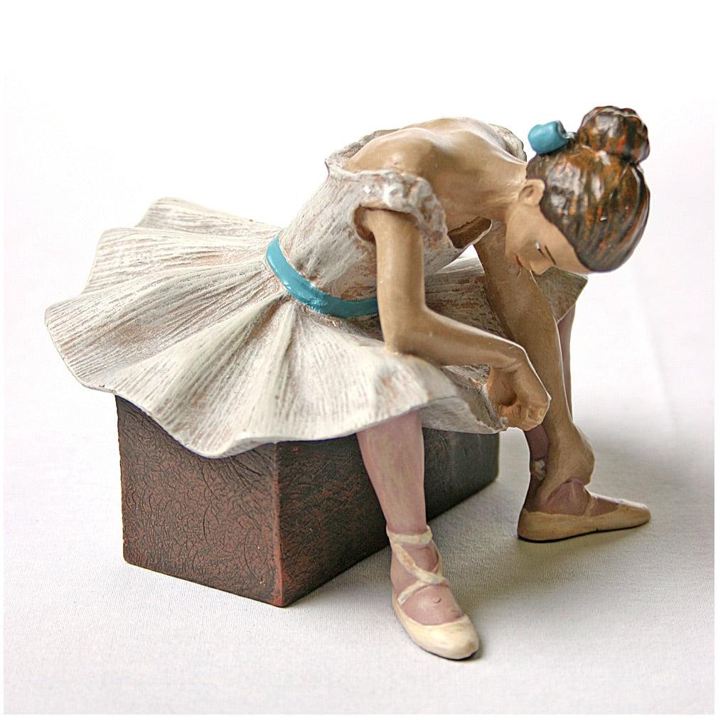 Ballerina Waiting in Tutu for Audition L'attente Statue by Degas 4H - Museumize.com