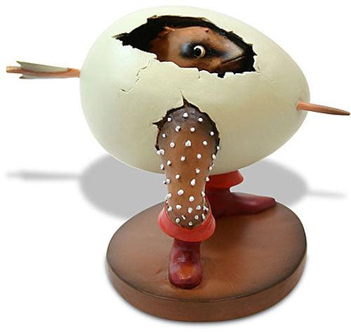 Hieronymus Bosch - Egg Monster Bird Creature Fantasy Statue Parastone Collectible - Museumize.com