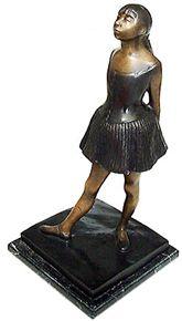 Degas Little Dancer Ballerina Bronze Statue 18H - Museumize.com