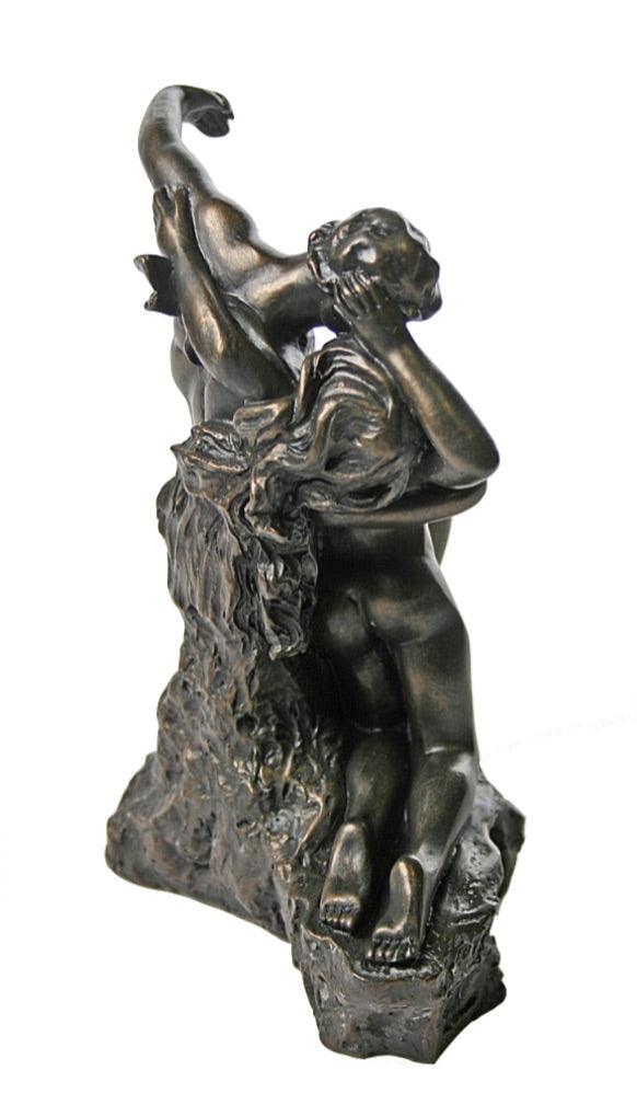 Eternal Springtime Lovers Embrace Eternal Kiss by Rodin 6.75H - Museumize.com