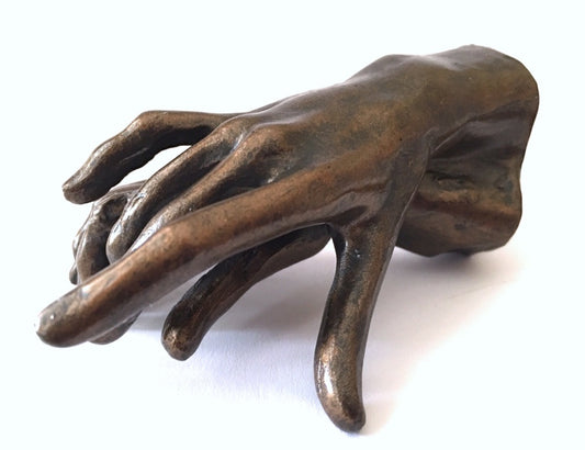 Museumize:Two Holding Hands Small Statue Rodin 3.75L