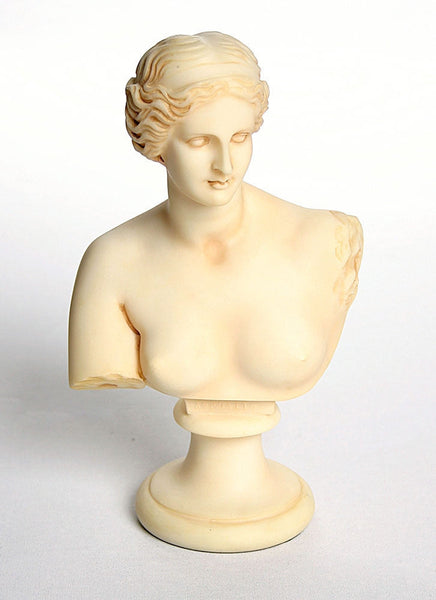 Aphrodite Venus classical Greek female bust statue