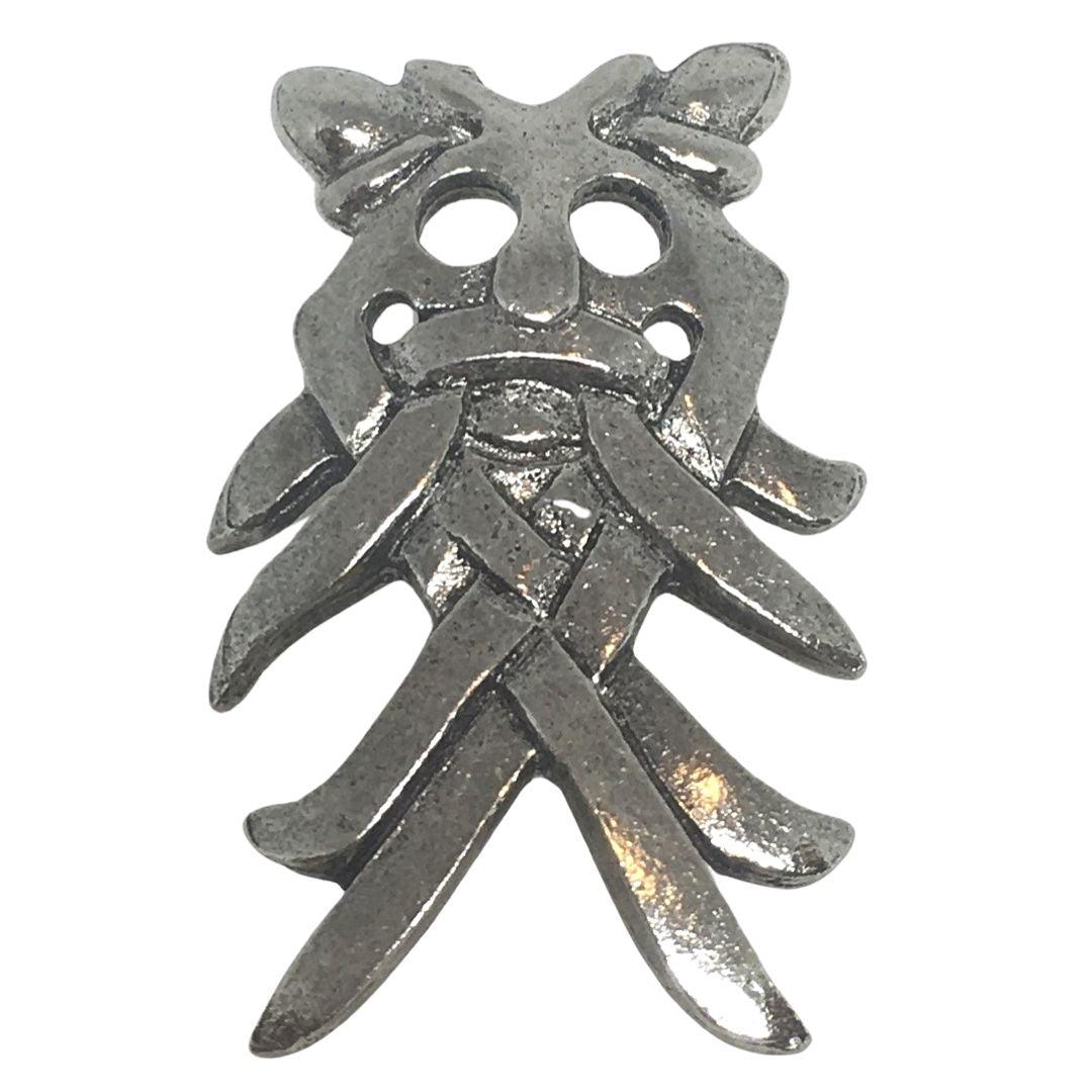 Odins Mask Nordic Vikings Pin Pinback Badge Tie Tack - Museumize.com