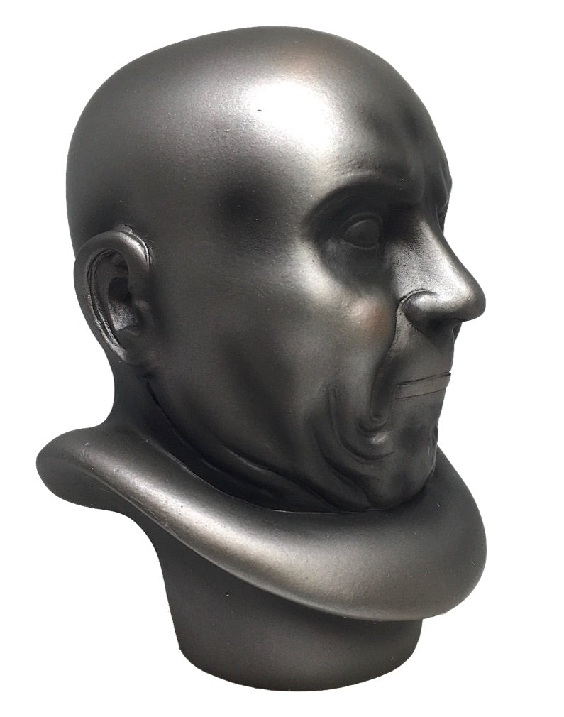 Constipation Man Facial Expression Facial Study Portrait Bust Statue by Messerschmidt 5.5H - Museumize.com