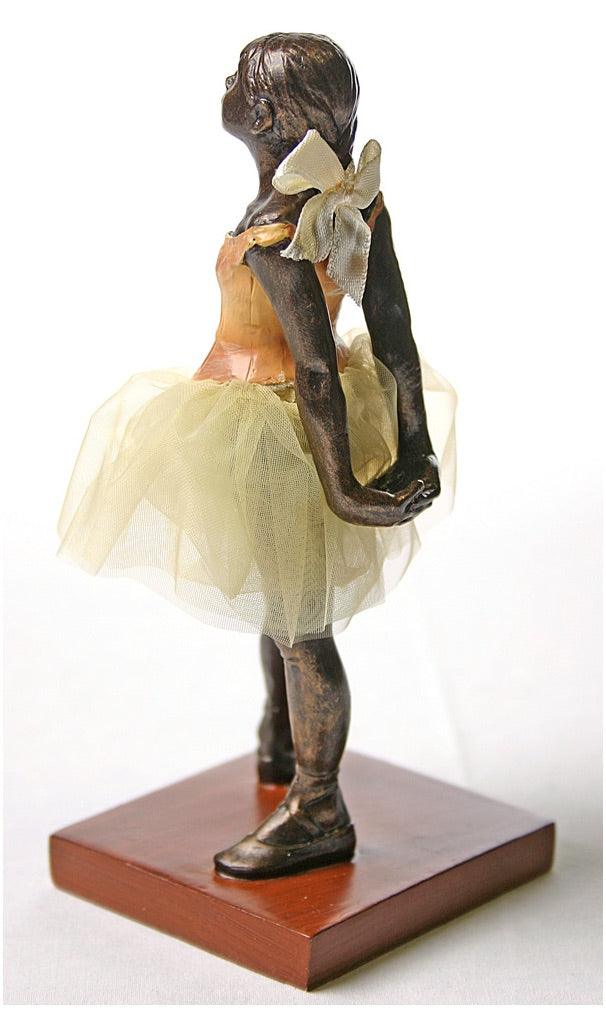 Little Dancer of Fourteen Years with Fabric Skirt by Degas, 6.5H - Museumize.com