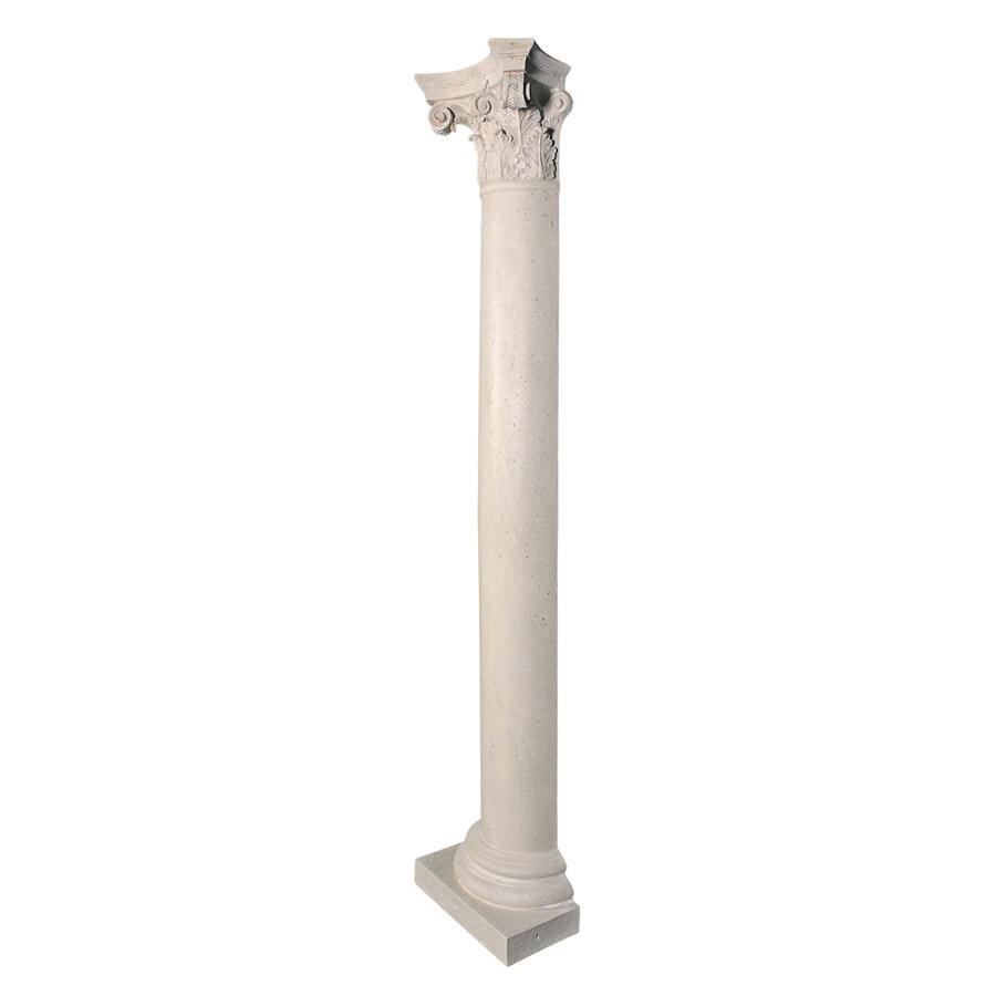 Corinthian Architecture Half Column Wall Home Decor Sculpture 86H