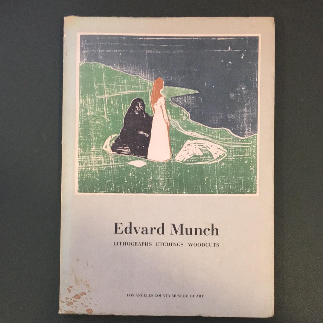 Book - Edvard Munch Lithographs Etchings Woodcuts attic no returns - Museumize.com