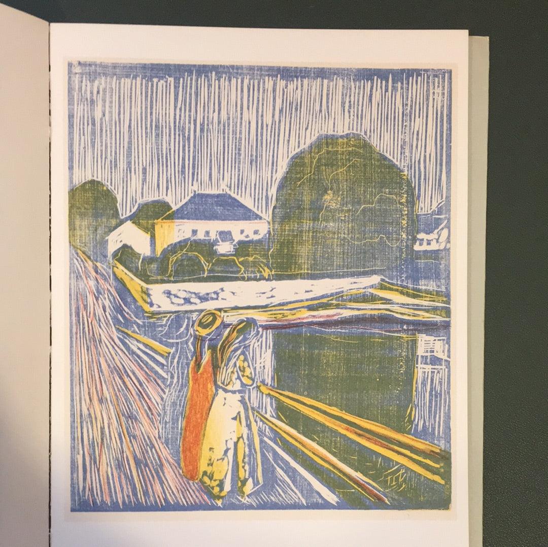 Book - Edvard Munch Lithographs Etchings Woodcuts attic no returns - Museumize.com