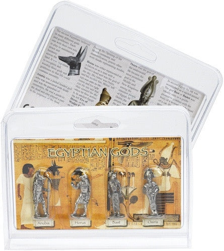 Museumize:Egyptian Gods Miniature Figurines Role Playing Pack of 4 - 8005