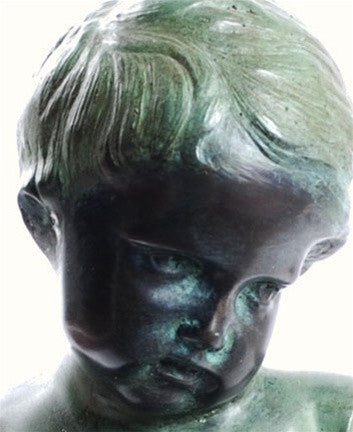 French Boy Bust, Lost Wax Bronze Metal Statue - Museumize.com