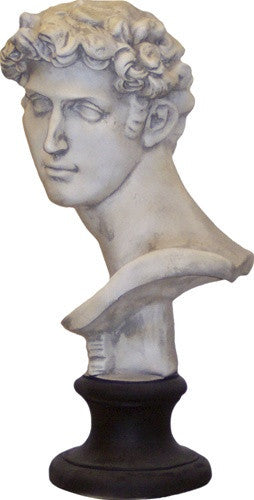 Museumize:Guiliano de Medici Bust by Michelangelo 27H - 6194