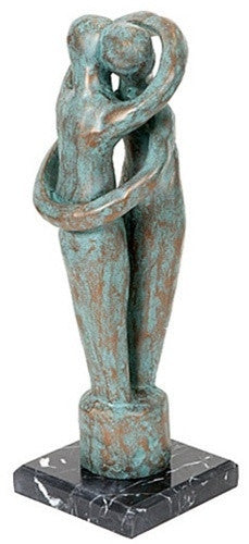 Wedding Ring Never Ending Love Couple Hugging Statue by Lipman-Wulf, Assorted Sizes - Museumize.com