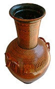 Funerary Greek Geometric Vase Museum Quality, Interior Design Grande 24.5H - Museumize.com