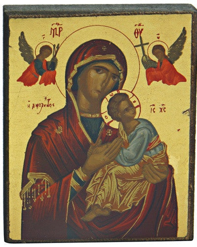 Our Lady of Perpetual Help Devotional Icon 2.75H - Museumize.com